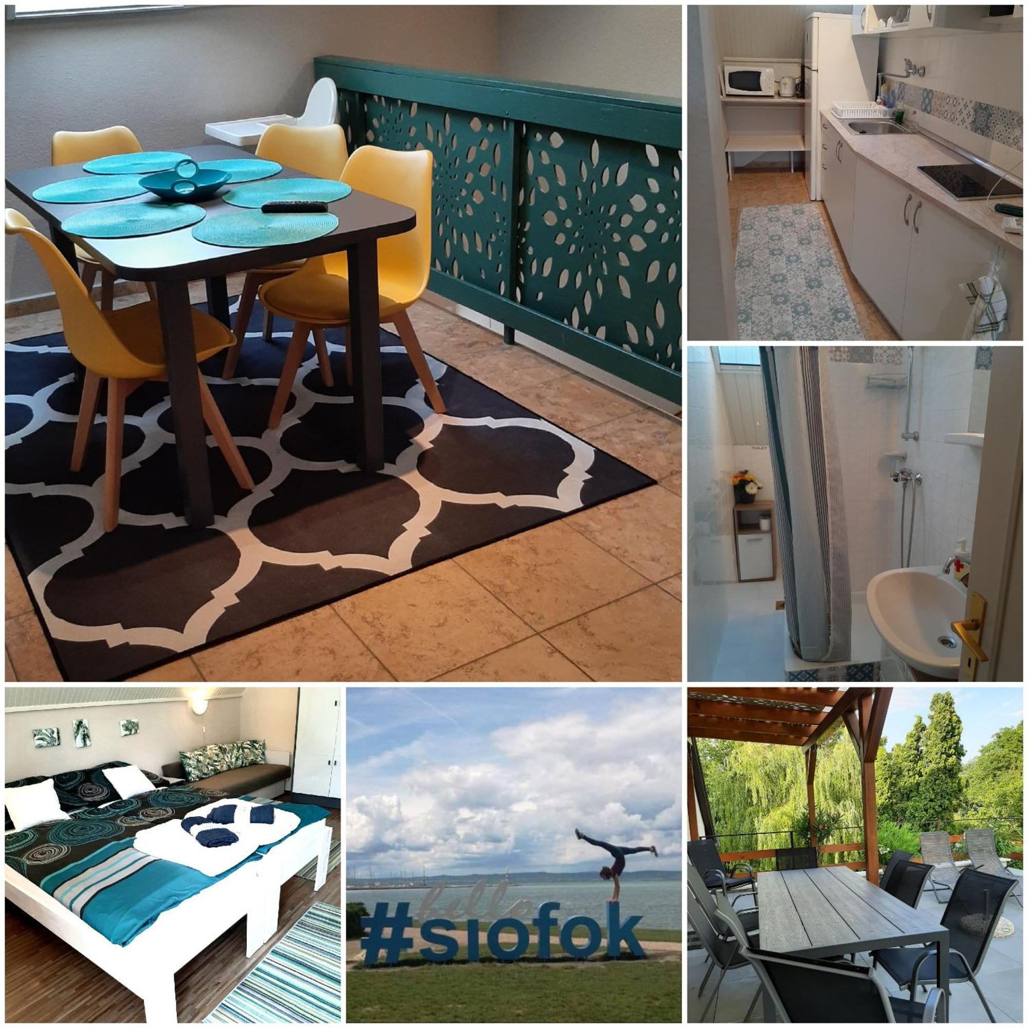Ferienwohnung Tinka Haz Siófok Exterior foto