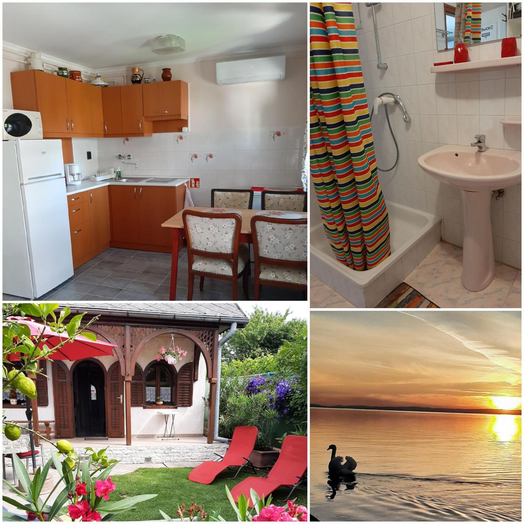 Ferienwohnung Tinka Haz Siófok Exterior foto