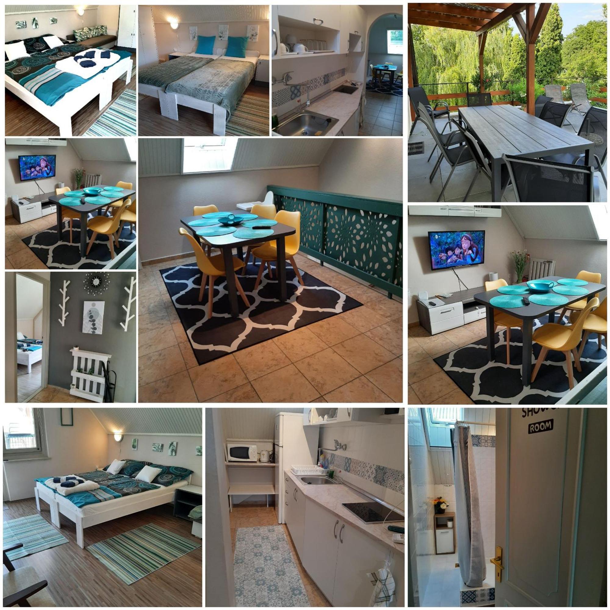 Ferienwohnung Tinka Haz Siófok Exterior foto